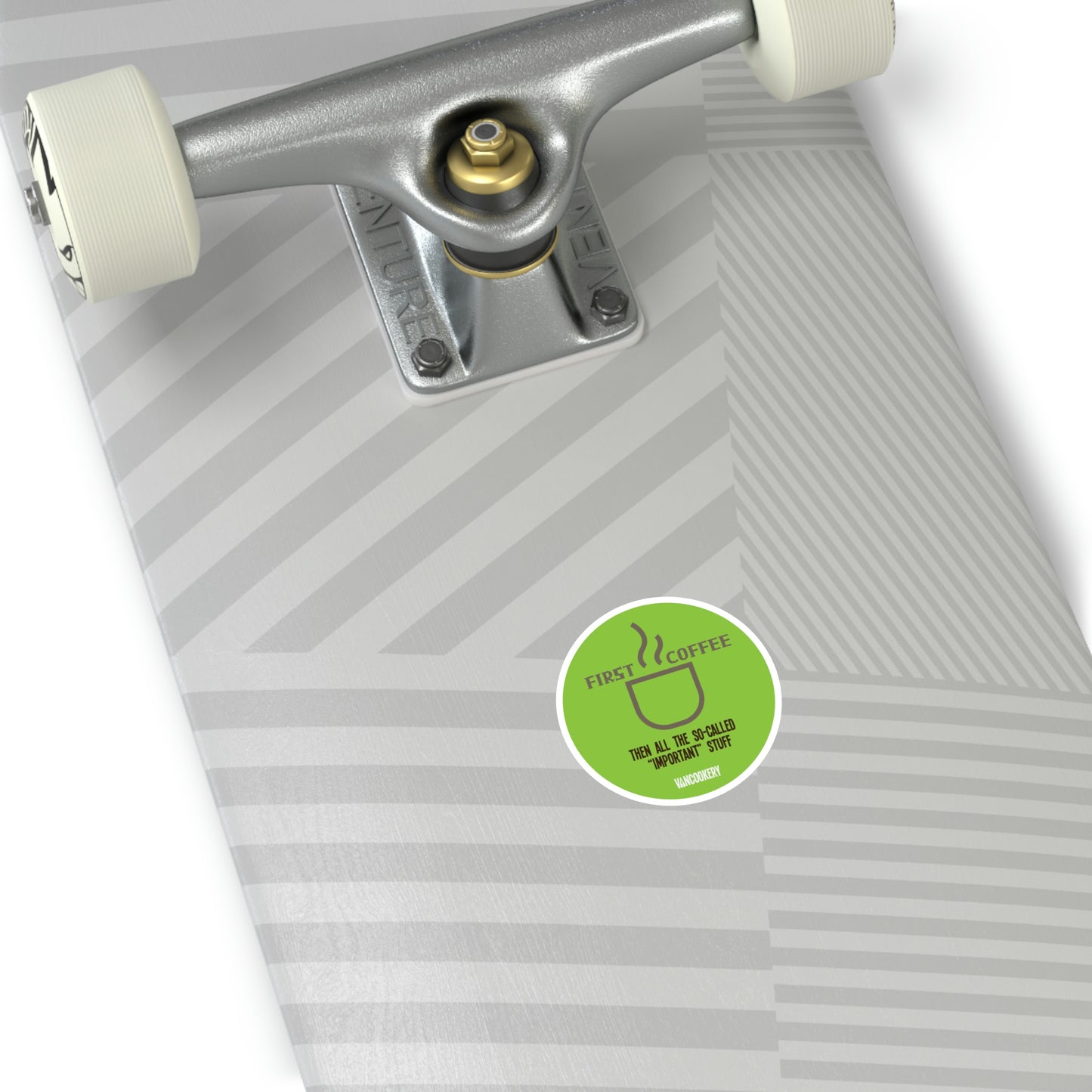 First Coffee Sticker